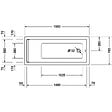 DURAVIT - Baignoire acrylique Starck - vignette