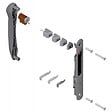 LA CROISEE DS - KIT FERMETURE DOUBLE RENOV NR RAL9005 - vignette