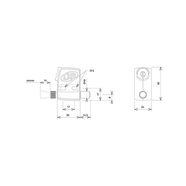 LA CROISEE DS - ARRET VANTAIL S HESTIA SEMIAUTO BLC RAL9010 - large