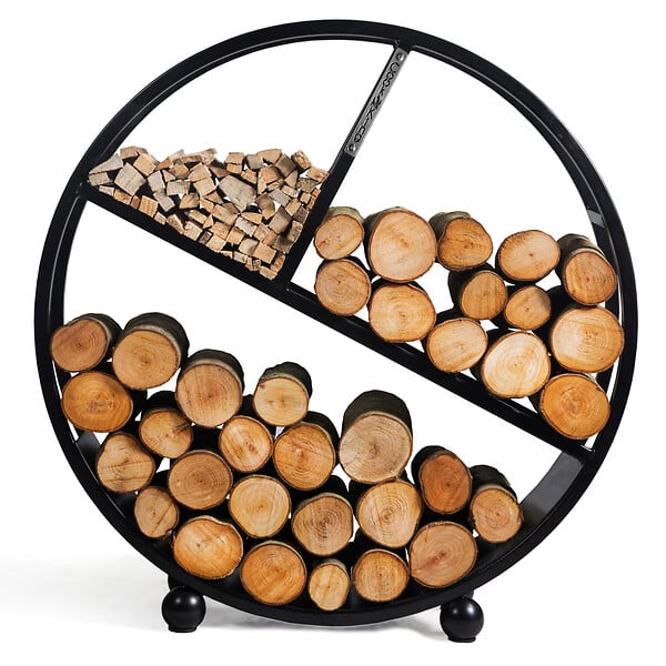 COOK KING - Porte-bûches > pour bûches de 20 cm - Ø 100 cm - large