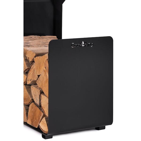COOK KING - Porte-bûches SEGAL pour cheminée et braséro - bûches de 30cm - large