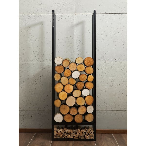 COOK KING - Le Porte-Bûches "ATOS"  pour bûches de 20cm: Une Fusion Parfaite d'Esthétique et de Fonctionnalité - 150 x 50 x 20 cm - large