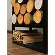 COOK KING - Le Porte-Bûches "ATOS"  pour bûches de 20cm: Une Fusion Parfaite d'Esthétique et de Fonctionnalité - 150 x 50 x 20 cm - vignette