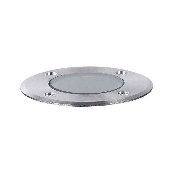 PAULMANN - Encastré de sol Floor Extérieur - Paulmann - 94390 - 230V - D.105mm - max.10W - GU10 - gradable - IP65 - Acier - large