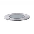 PAULMANN - Encastré de sol Floor Extérieur - Paulmann - 94390 - 230V - D.105mm - max.10W - GU10 - gradable - IP65 - Acier - vignette