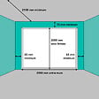 SPADONE - Porte de garage basculante grise l.250 x H.200 cm x Ep.20 mm - vignette