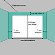 SPADONE - Porte de garage sectionnelle grise motorisée l.300 x H.212,5 cm x Ep.40 mm Polygrain - vignette