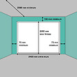 SPADONE - Porte de garage sectionnelle blanche motorisée l.240 x H.200 cm x Ep.40 mm Polygrain - vignette