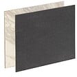FORESTEA - Crédence cuisine stratifiée HPL réversible ardoise/marbre gris 3000 x 640 x 13,4 mm FSC - vignette