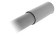 ZENITECH - Lot de 4 manchons rigides gaines ICTA/tubes Ø20mm - Gris - Zenitech - vignette