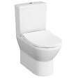 VITRA - Vitra  Integra Pack WC à poser sans bride avec abattant frein de chute et réservoir, Blanc (9859-003-7202) - vignette