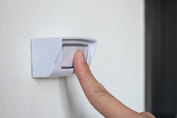 SCS SENTINEL - Bouton poussoir filaire DingBell - ABS - Blanc - IP55 - large