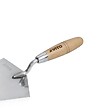 VITO - Truelle de maçon 220mm Acier Inox forgée ronde Manche bois VITO - vignette