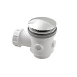 POLYSAN - Bonde clic-clac pour baignoire sans trop-plein, 1"1/2, Chrome (71704) - vignette