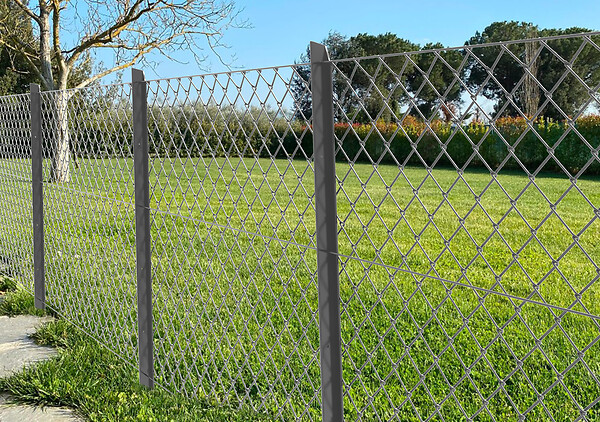 FERRO - Piquet t pastifié - Gris - 1,45m - large