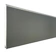 SPADONE - Porte de garage sectionnelle Gris Quartz 7039 motorisée l.300 x H.200 cm x Ep.40 mm Polygrain - vignette