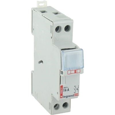 LEGRAND - Porte-fusibles modulaire 1P+N - 10A - 1 module - Blanc - large