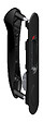 LA CROISEE DS - Fermeture double encastrée à  crochet solo noir - LA CROISEE DS - DS8295-013 - vignette