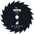 VITO - Lame de coupe pour débroussailleuse 20 dents Diam 255mm Alesage 25.4 VITO - vignette