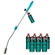 KZ GARDEN - Désherbeur thermique Brule Herbes + 8 Cartouches de gaz 250g KZ GARDEN - vignette
