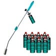 KZ GARDEN - Désherbeur thermique Brule Herbes + 12 Cartouches de gaz 250g KZ GARDEN - vignette