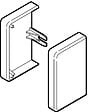 OBO BETTERMANN - Embout CLIDI H 32mm blanc 130x55mm - OBO BETTERMANN - 6132894 - vignette