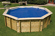 UBBINK PIS - Bâche à bulles polyéthylène - Bleu - L.460x460cm - vignette