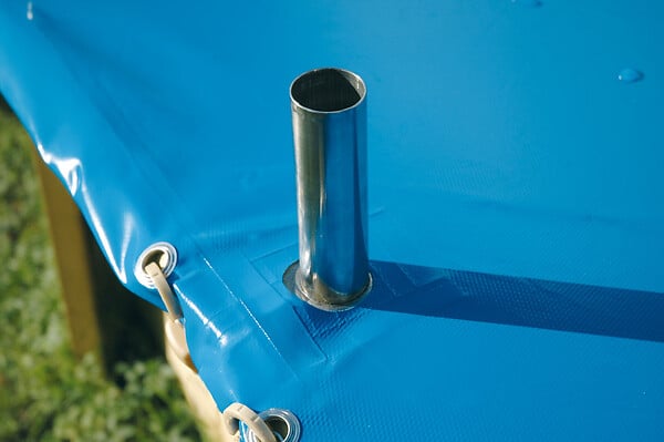 UBBINK PIS - Bâche de sécurité PVC pour piscine 510cm - Diam.510cm - large