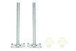 FISCHER - Jeu de fixations pour lavabo ou bidet suspendu - Dimensions : 8 x 120 - WDP8120 - vignette