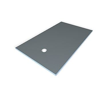 WEDI - Receveur en polystyrène extrudé à carreler Primo 1800 x 900 mm à sortie excentrée - large