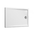 VITRA - Receveur de douche - Cascade (sans bonde) - 800 x 800 x 40mm - BLANC - 3 faces émaillées PN12 blanc - vignette
