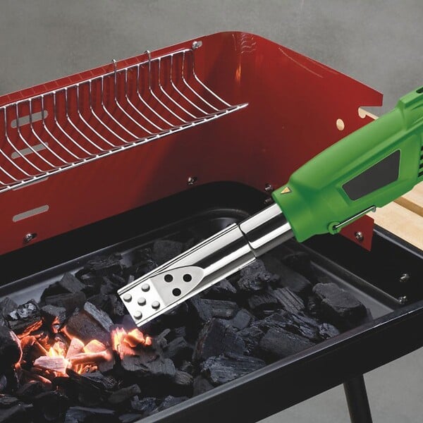 KZ GARDEN - Désherbeur thermique 2000W électrique + 2 embouts à flamme - large