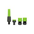 KINZO GARDEN - Kit Arrosage 4 Pièces Lance + 3 raccords 1/2" 15mm réglables Jardin irrigation KINZO - vignette