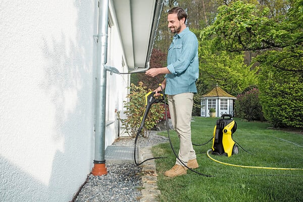 KARCHER - Kit nettoyage gouttières et canalisations 2-en-1 - 20m - large