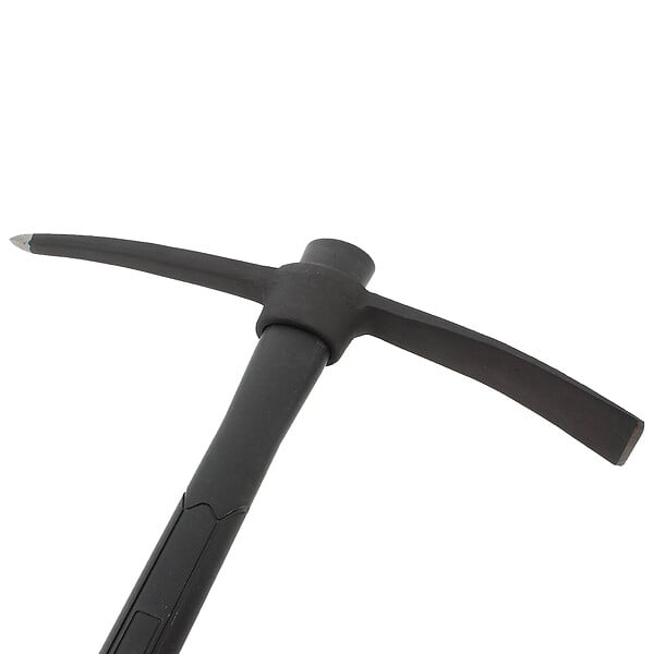 GT GARDEN - Pioche avec manche en fibre de verre - 3 kg - large