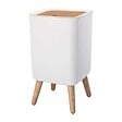 KITCHEN MOVE - Poubelle de salle de bain push MALMO 10L - vignette