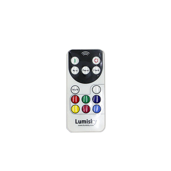 LUMISKY - Lampadaire d'extérieur sans fil TRY RGB H150cm - large