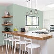 RIPOLIN - Peinture cuisine et bain - Vert Palatino - 0,75L - vignette