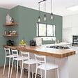 RIPOLIN - Peinture cuisine et bain satinée - Vert Nobile - 2L - vignette