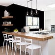 RIPOLIN - Peinture murale satinée Noir Houvert - 2L - vignette