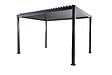 Pergola bioclimatique en aluminium - Anthracite - L.4xP.3xH.2,5m - vignette