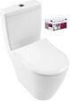 VILLEROY ET BOCH - Combi Pack AVENTO Direct Flush en céramique - Sortie horizontale - Couleur : BLANC- réf : 5641Q701 - VILLEROY ET BOCH - vignette