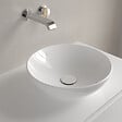 VILLEROY ET BOCH - Villeroy & Boch Loop & Friends Vasque à poser 380 x 380 x 120 mm Blanc avec trop-plein - vignette