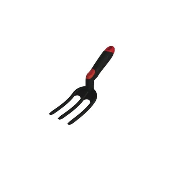 BRIXO - Kit 5 outils de jardin Serfouette - Plantoir large - Plantoir fin - Mini fourche 3 dents - Rateau 3 dents BRIXO - large