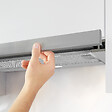 CIARRA - CIARRA Hotte Encastrable 60cm Hotte Tiroir Recyclage ou Evacuation 391m3/h CD6906DS - vignette