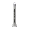 DIO - Ventilateur colonne silencieux oscillant 50W 79cm - Blanc - DiO - vignette