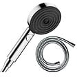 HANSGROHE - Pommeau de douche HANSGROHE Pulsify Select EcoSmart 105 3 jets relaxation chromé + flexible de douche 2 m HANSGROHE Isiflex chromé - vignette