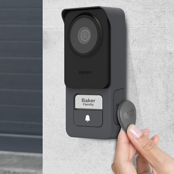 PHILIPS - Visiophone connecté tactile 7 pouces - Résolution 3K - Noir - large
