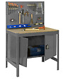 SIMON RACK - SimonRack - Kit Etabli 1440x900x600mm Charge 400Kg -  SIMONWORK BT-2 LOCKER 900 GRIS FONCE SIMONRACK - vignette