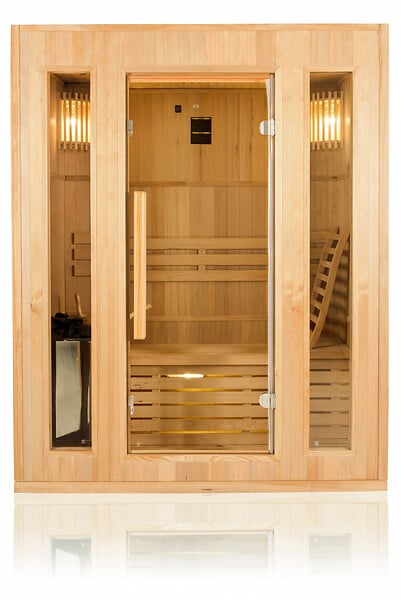 FR SAUNA - Sauna Infrarouge Apollon Quartz 3 places - large
